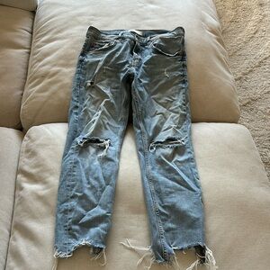 The slim boyfriend jean